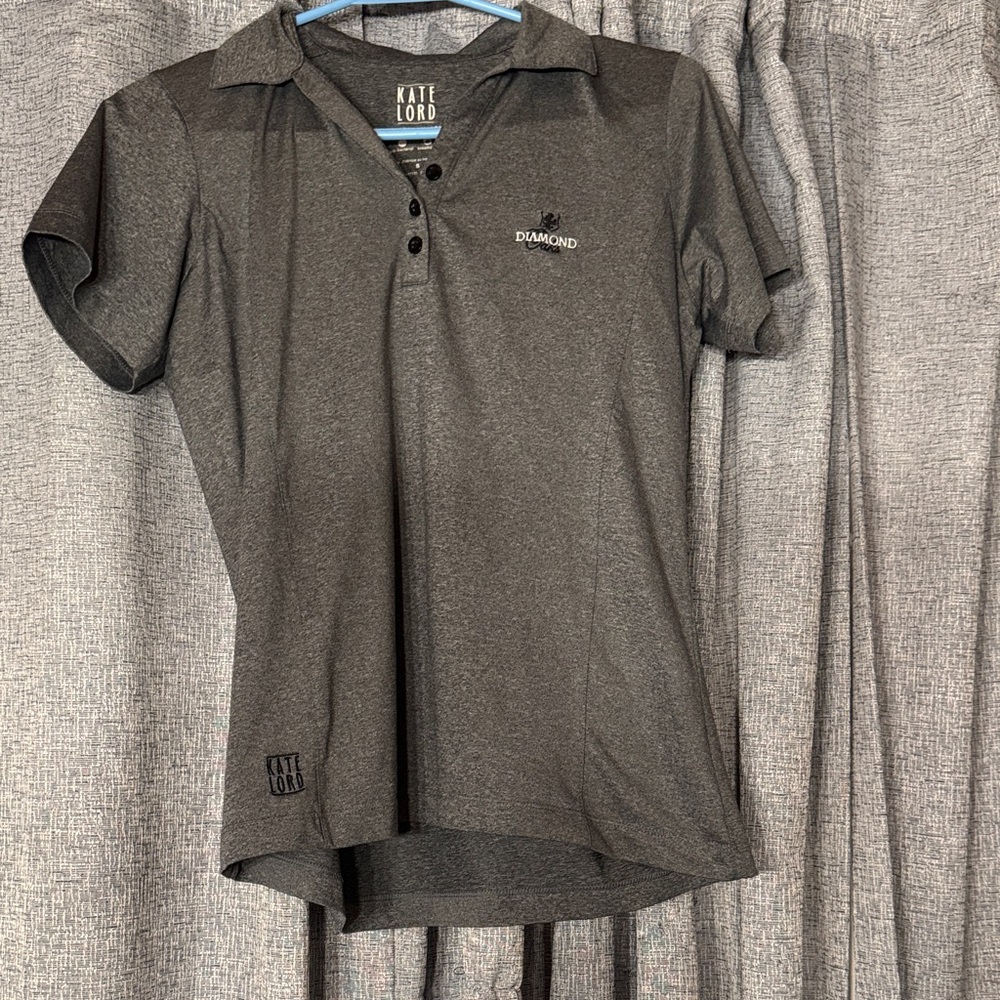 3/$15! 🎈Kate Lord Gray Polo Shirt